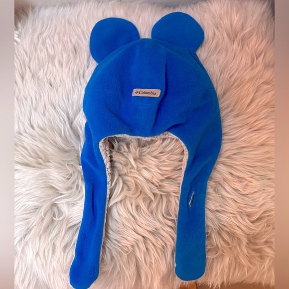 Columbia Baby Fleece / Sherpa Bear Hat - Beanie Style - Excellent Condition - Picture 6 of 9